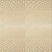 Round Patterned Vanilla Gold Rug, pat2389brn
