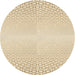 Square Patterned Vanilla Gold Rug, pat2389brn