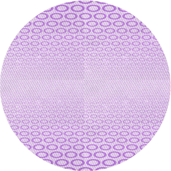 Square Patterned Purple Rug, pat2389pur