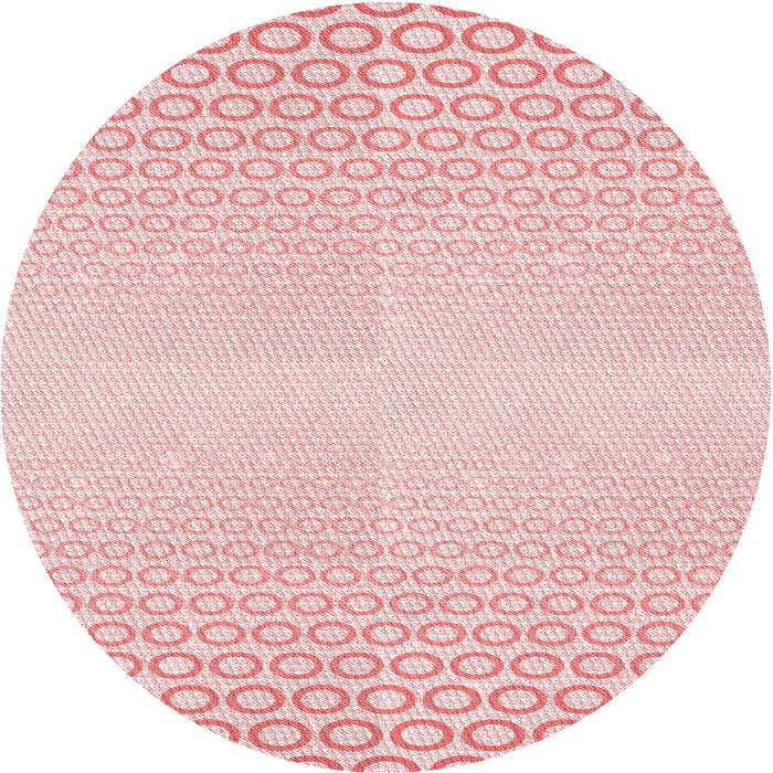 Square Machine Washable Transitional Light Rose Pink Rug in a Living Room, wshpat2389rd