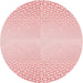 Square Machine Washable Transitional Light Rose Pink Rug in a Living Room, wshpat2389rd