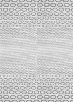 Machine Washable Transitional White Smoke Rug, wshpat2389