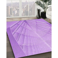 Patterned Purple Rug, pat239pur