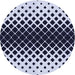 Square Patterned Blue Rug, pat2390blu