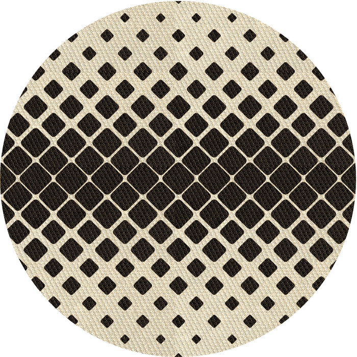 Square Machine Washable Transitional Chocolate Brown Rug in a Living Room, wshpat2390brn