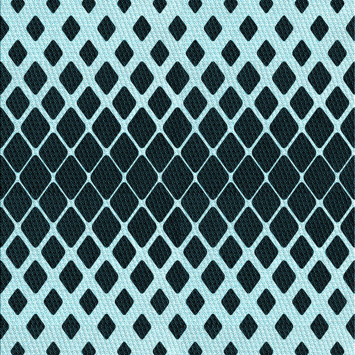 Patterned Deep-Sea Blue Rug, pat2390lblu