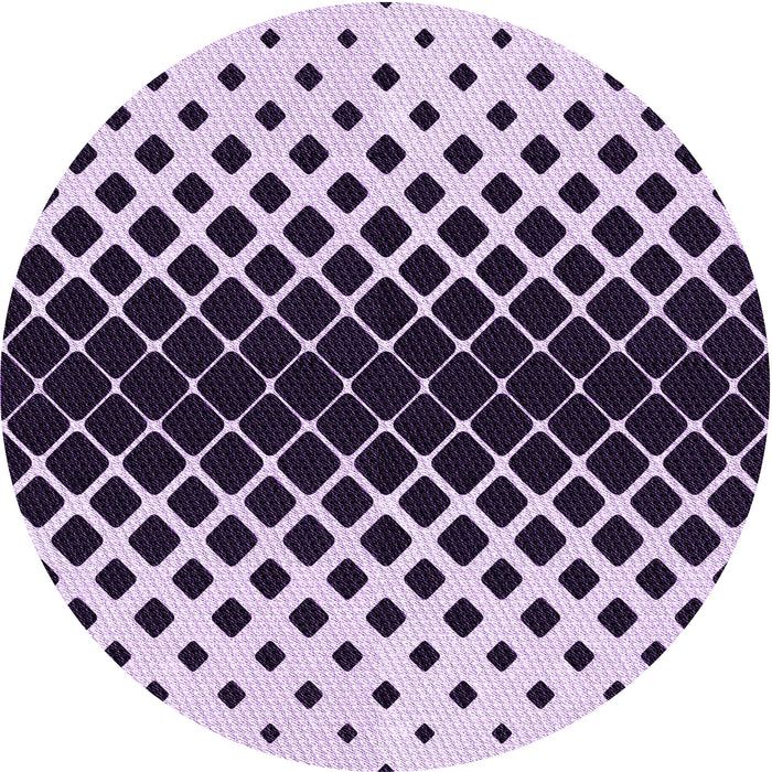 Square Patterned Blossom Pink Rug, pat2390pur