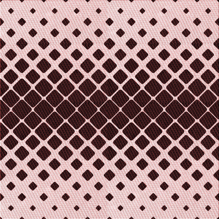 Round Patterned Pink Rug, pat2390rd