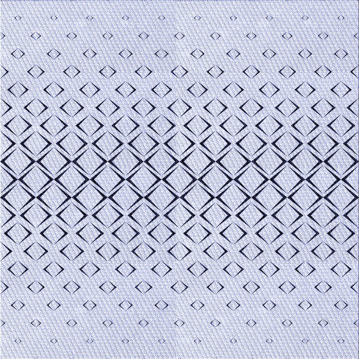 Round Machine Washable Transitional Lavender Blue Rug, wshpat2391blu