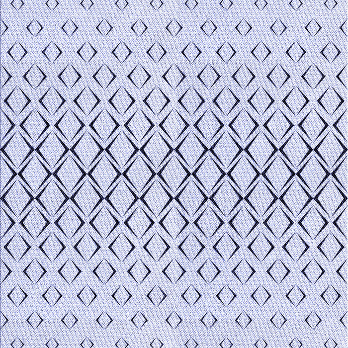 Patterned Lavender Blue Rug, pat2391blu