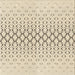 Round Patterned Moccasin Beige Rug, pat2391brn