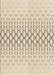 Patterned Moccasin Beige Rug, pat2391brn