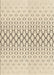 Machine Washable Transitional Moccasin Beige Rug, wshpat2391brn