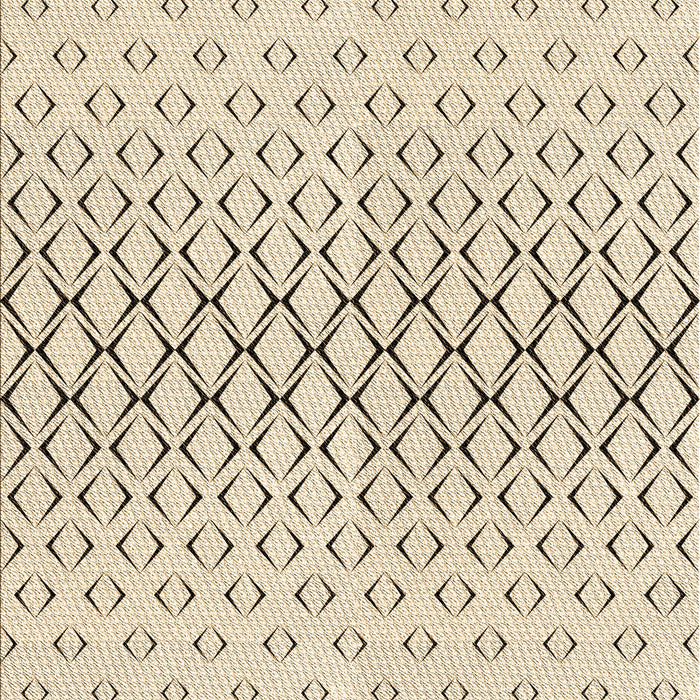 Machine Washable Transitional Moccasin Beige Rug, wshpat2391brn