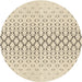 Square Machine Washable Transitional Moccasin Beige Rug in a Living Room, wshpat2391brn