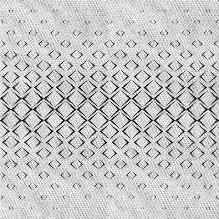 Round Patterned Platinum Gray Rug, pat2391gry