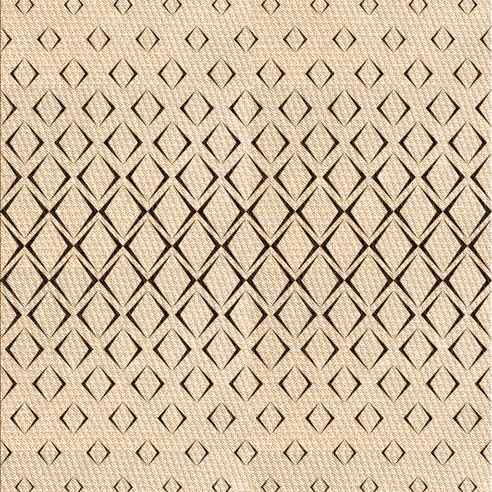 Patterned Peru Brown Rug, pat2391org