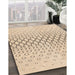 Patterned Peru Brown Rug in Family Room, pat2391org