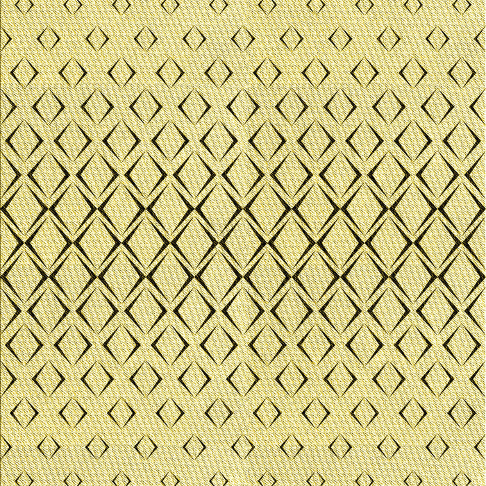 Machine Washable Transitional Sun Yellow Rug, wshpat2391yw