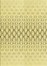 Patterned Sun Yellow Rug, pat2391yw