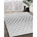 Patterned Off-White Novelty Rug in Family Room, pat2391