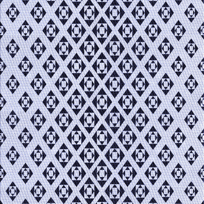 Patterned Lavender Blue Rug, pat2392blu