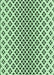 Machine Washable Transitional Mint Green Rug, wshpat2392grn