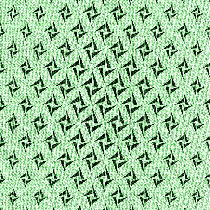 Patterned Mint Green Rug, pat2393grn