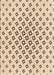 Patterned Copper Brown Rug, pat2393org