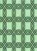 Patterned Mint Green Rug, pat2394grn