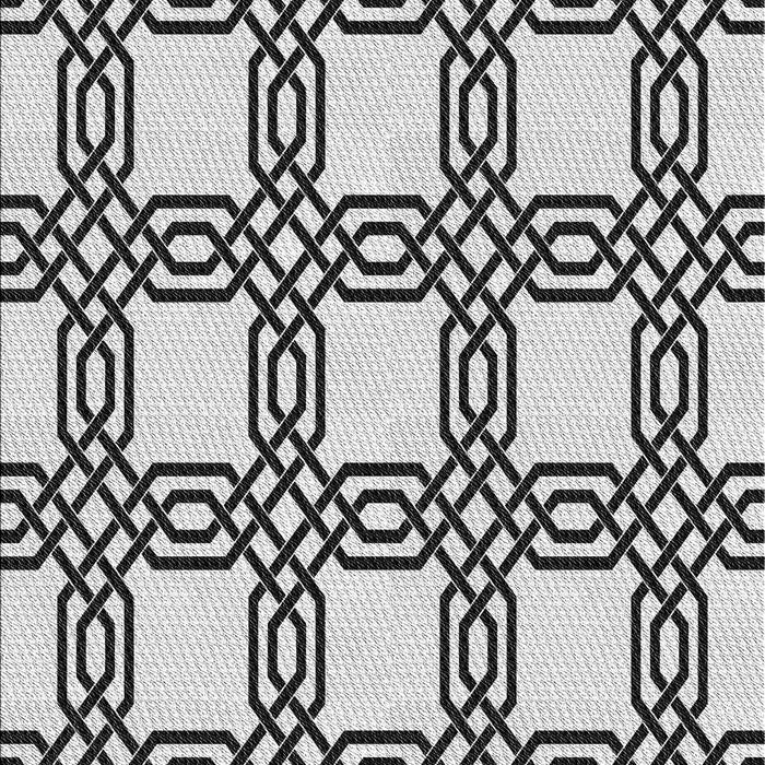 Patterned Platinum Gray Rug, pat2394gry