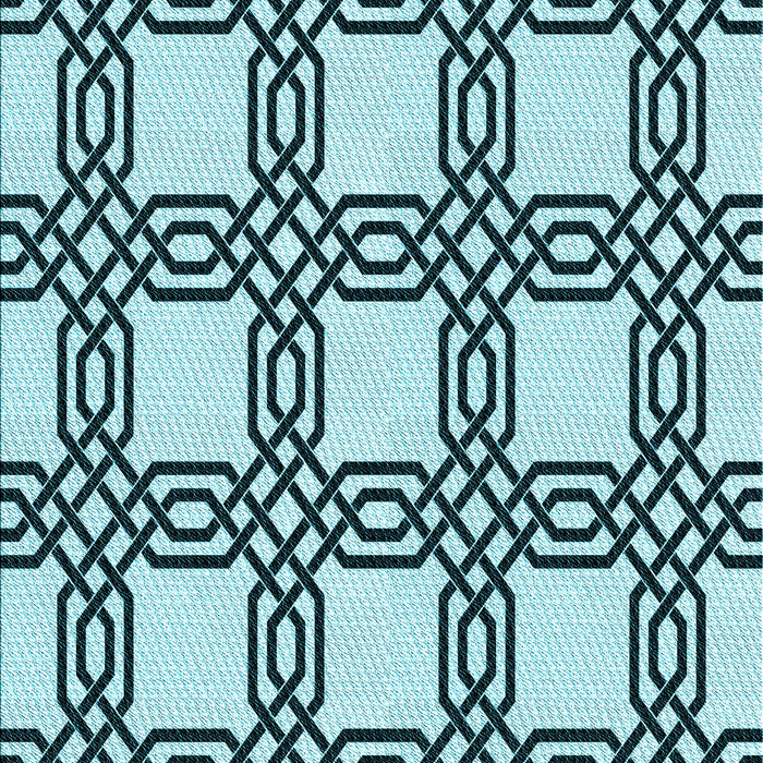 Patterned Blue Rug, pat2394lblu