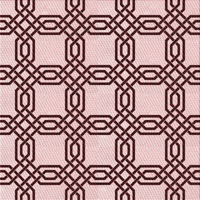 Round Machine Washable Transitional Brown Red Rug, wshpat2394rd