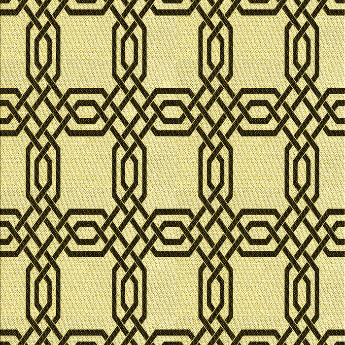 Patterned Mustard Yellow Rug, pat2394yw