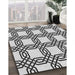 Machine Washable Transitional Light Black Rug in a Family Room, wshpat2394