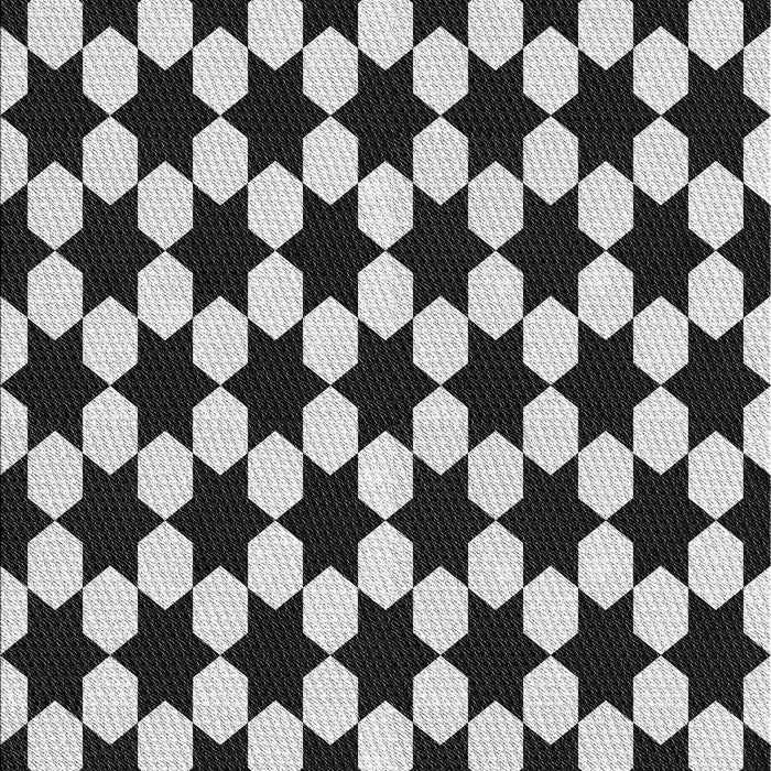 Patterned Charcoal Black Rug, pat2395gry