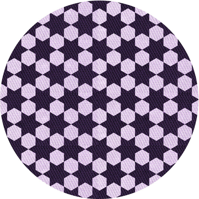 Square Machine Washable Transitional Blossom Pink Rug in a Living Room, wshpat2395pur