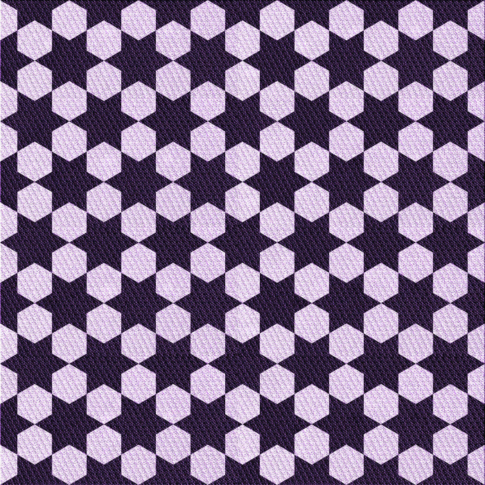 Round Patterned Blossom Pink Rug, pat2395pur