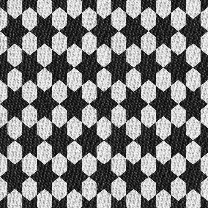 Patterned Light Gray Novelty Rug, pat2395