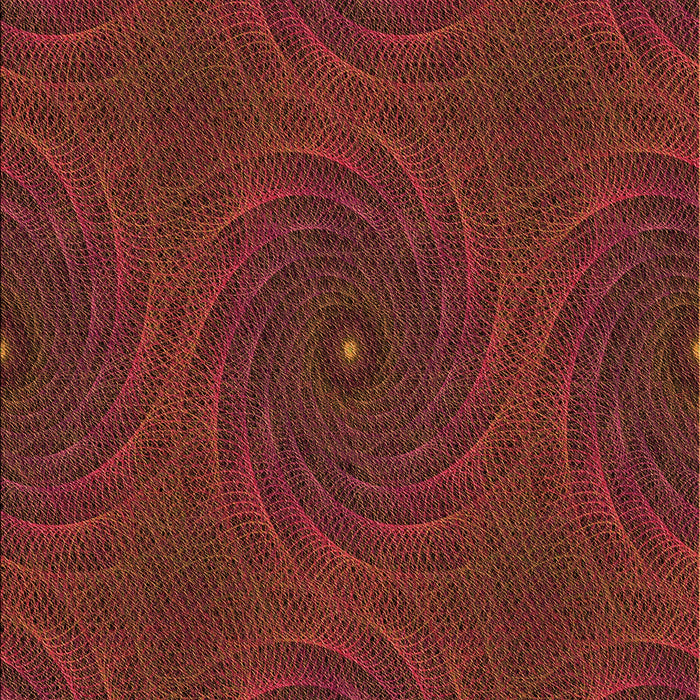 Patterned Mahogany Brown Rug, pat2396org