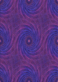 Machine Washable Transitional Bright Purple Rug, wshpat2396pur