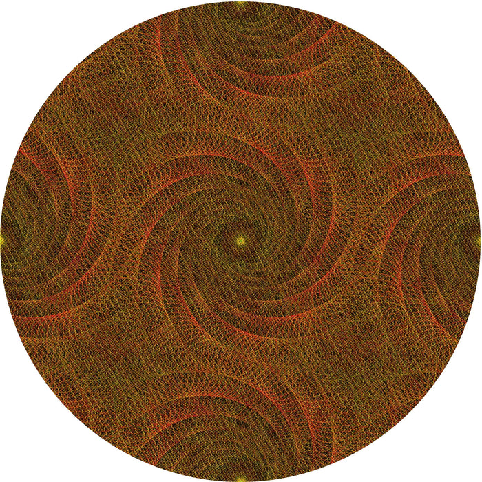 Square Patterned Maroon Red Rug, pat2396yw