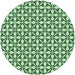 Square Patterned Pale Green Rug, pat2397grn