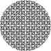 Square Patterned Platinum Gray Rug, pat2397gry