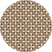 Square Patterned Golden Blonde Gold Rug, pat2397org