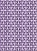 Machine Washable Transitional Purple Rug, wshpat2397pur