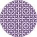 Square Machine Washable Transitional Purple Rug in a Living Room, wshpat2397pur