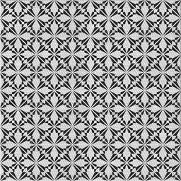 Square Patterned Light Black Novelty Rug, pat2397