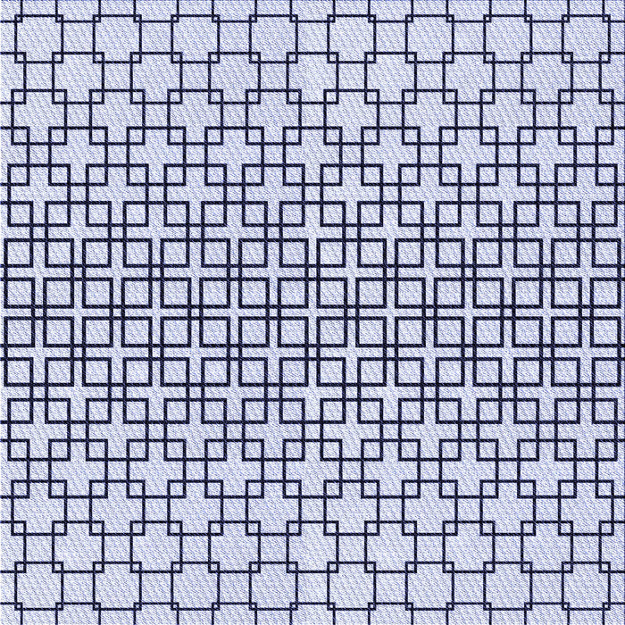 Round Patterned Lavender Blue Rug, pat2399blu