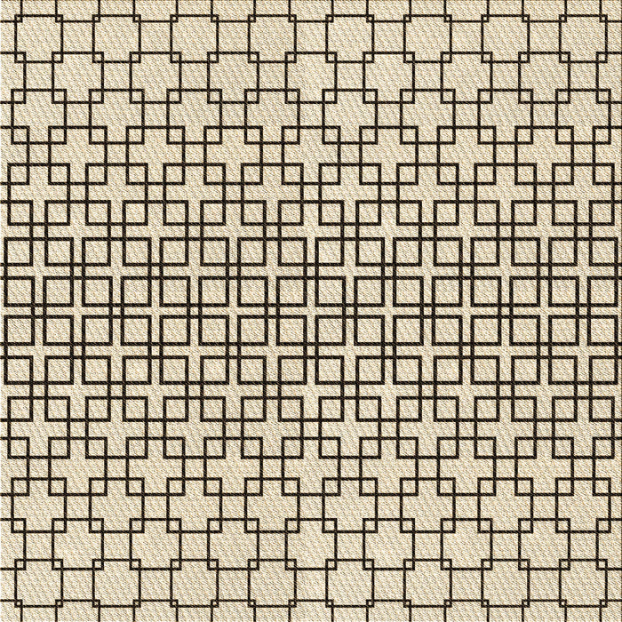 Round Patterned Wheat Beige Rug, pat2399brn